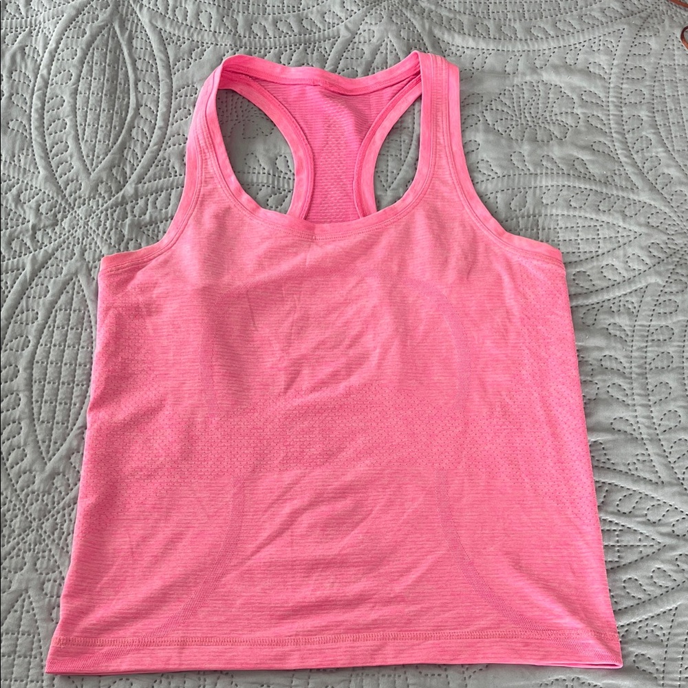 Lululemon swiftly cropped tank top